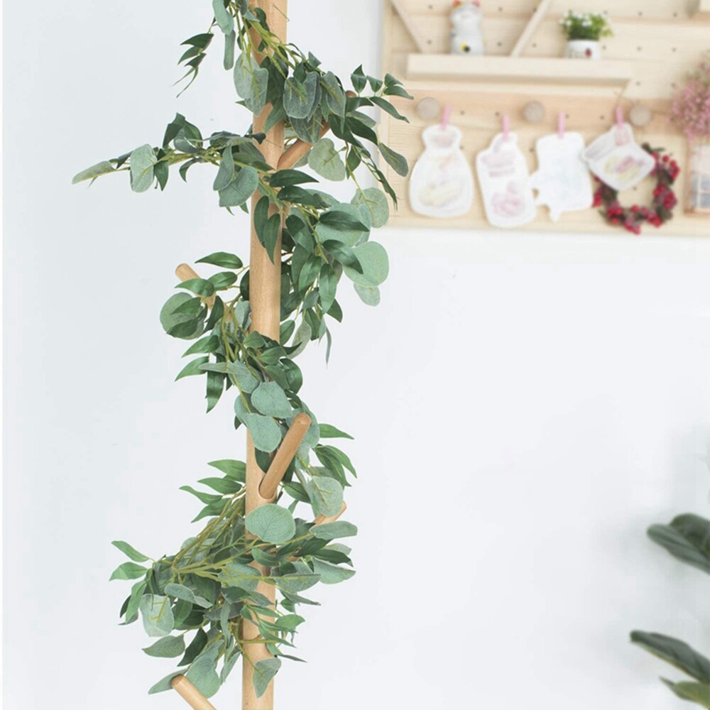 Artificial Eucalyptus Garland Greenery Vine for Wedding & Home Wall Decor