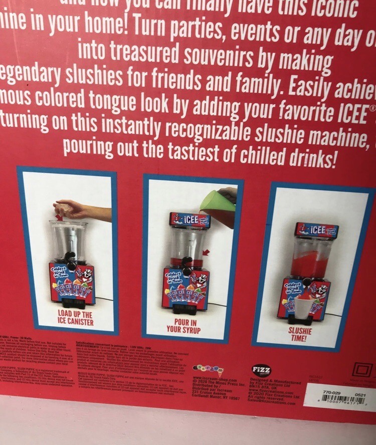 Icee Slushie Making Machine New!!