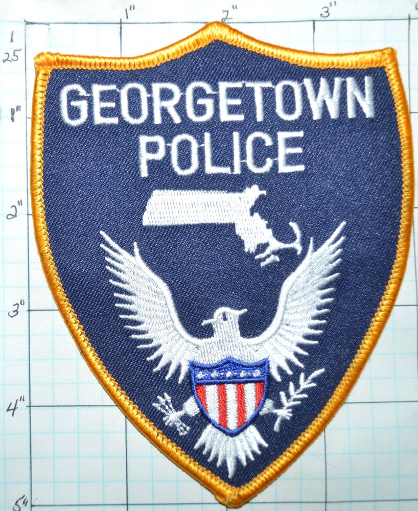 MASSACHUSETTS, GEORGETOWN POLICE DEPT PATCH
