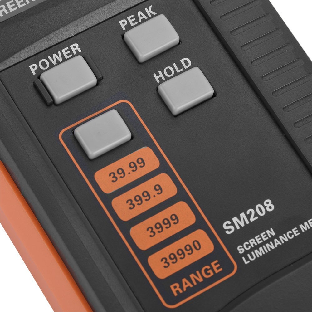SM208 Screen Brightness Meter Portable Luminance Meter With Mini Light EKPC