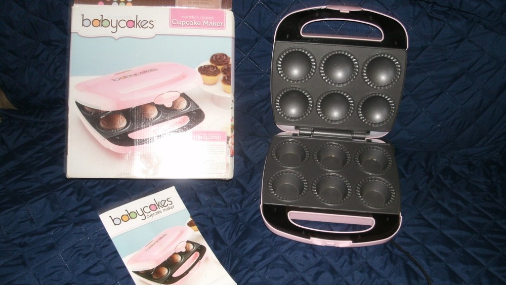 Babycakes Cupcake Maker Pink Nonstick Instructions