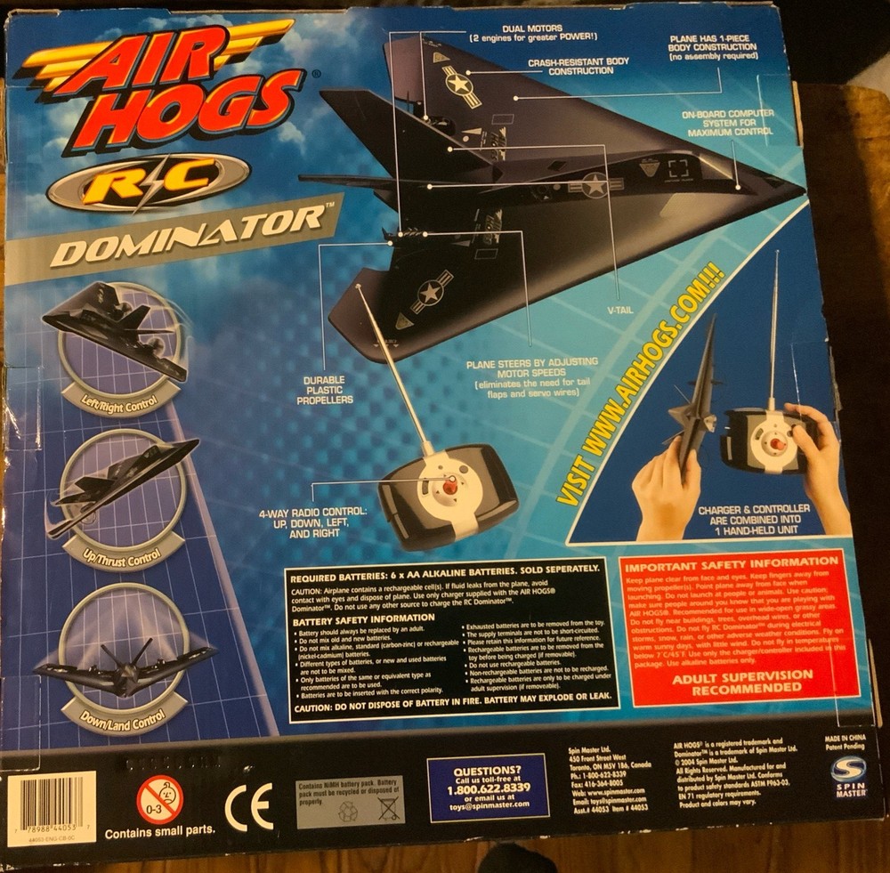 Air Hogs RC Dominator NEW