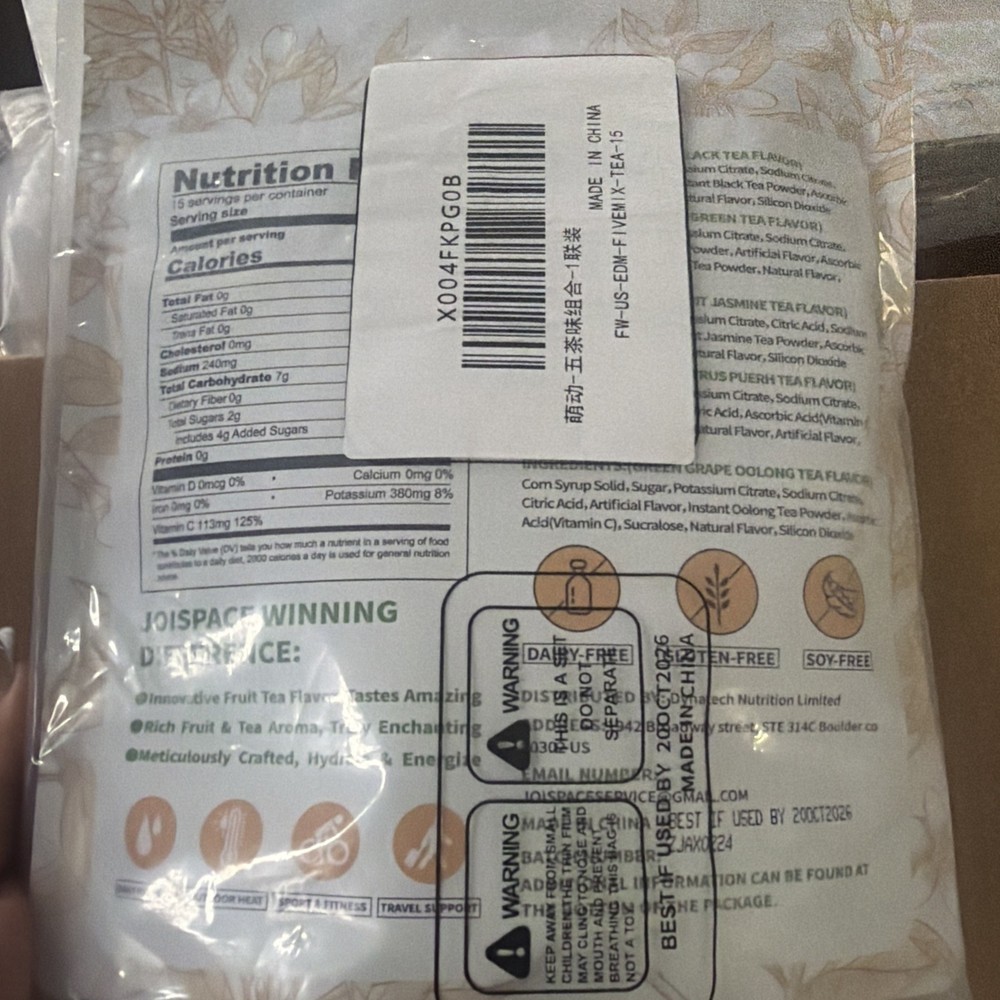 JOISPACE Electrolite Drink Mix