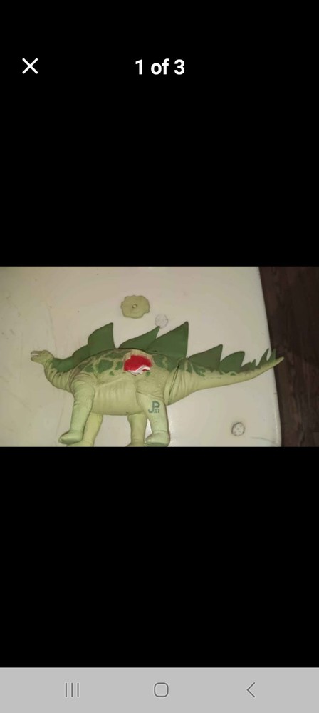 1993 JP KENNER Stegasaurus toy