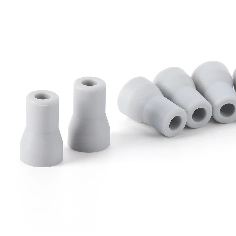 10x Dental Rubber Weak Suction Saliva Ejector Adapter Tips Snap SE Replacement