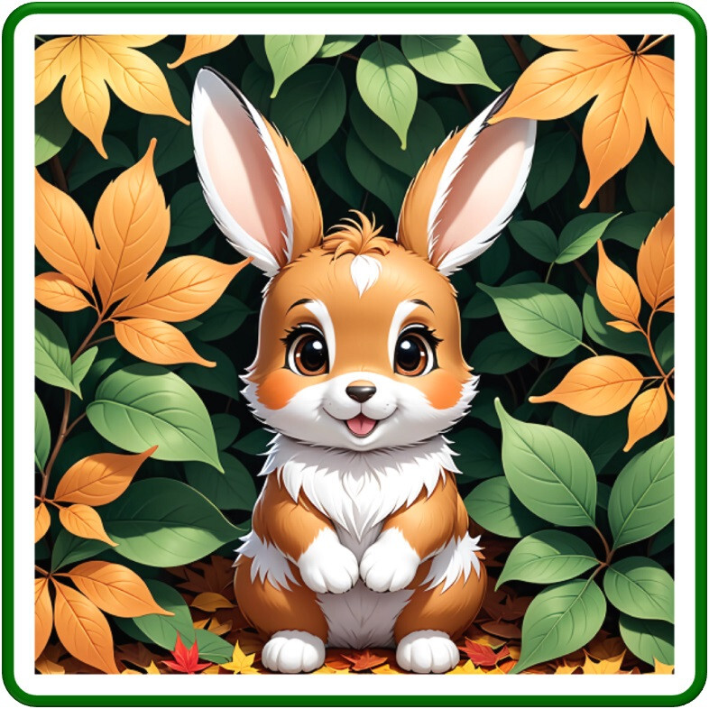 30 Custom Rabbit Art Personalized Address Labels