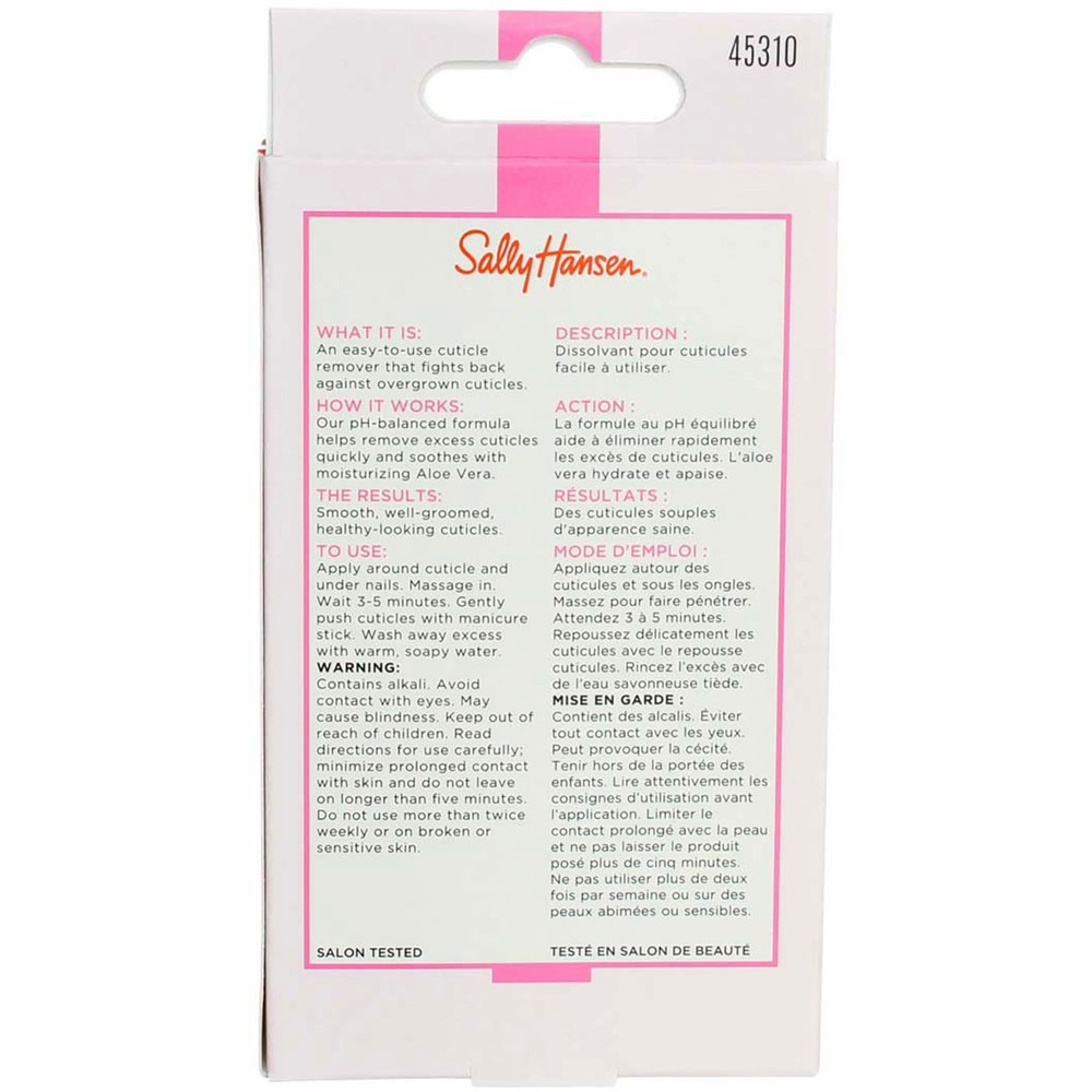 5 Pack Sally Hansen Problem Cuticle Remover, 1 oz 45310