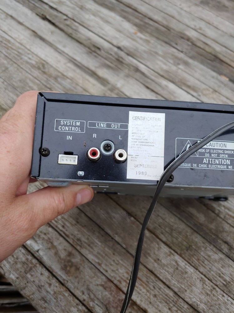 Sony CDP-S207 For Hifi Stack CD Player Vintage 80s