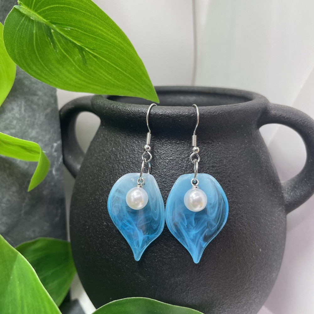 2” Silver-tone Beaded Boho Drop Dangle Earring Set New Free Ship C156