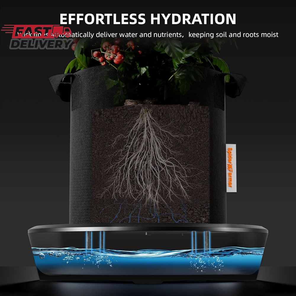 Spider Farmer Gravity-Fed Self-Watering System, 4-Pack Auto Watering System with