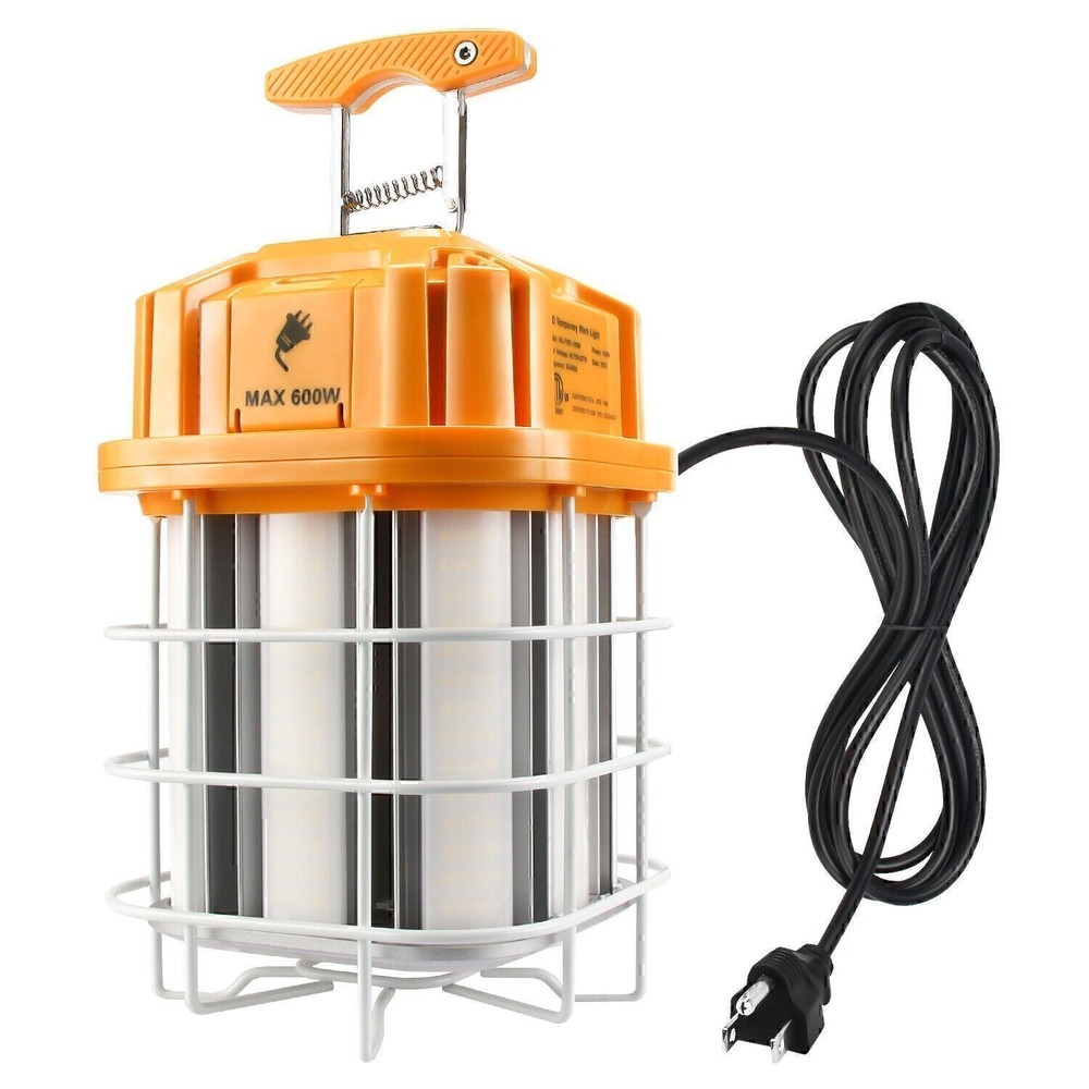 Led Temporary Work Light 100W, Linkable Warehouse High Bay Construction Lights