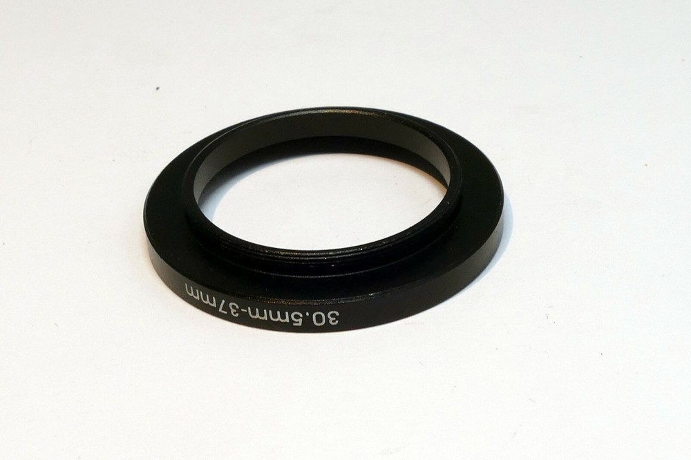 30.5mm to 37mm Step-Up ring Metal adapter double threaded lens