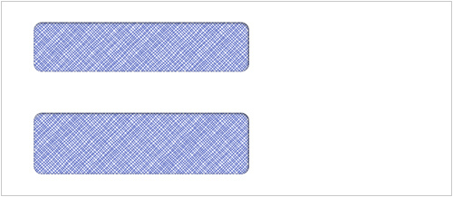 500 Double Window Envelope | Item #CE05A
