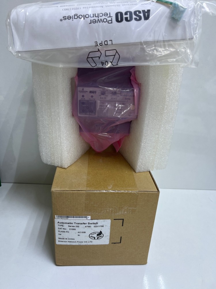 emerson automatic transfer switch C1000 controller