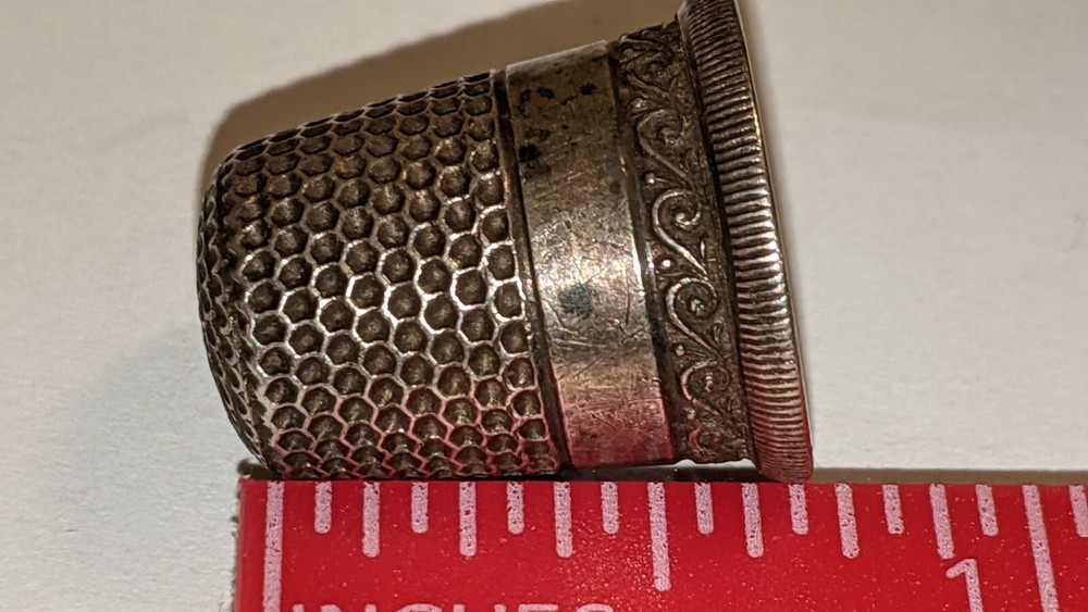 Waite Thresher Sterling Silver Thimble