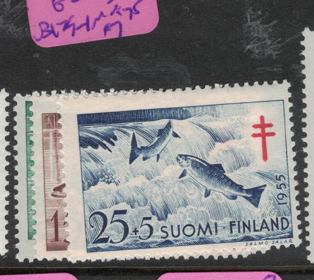 Finland Red Cross Fish SC B139-1 MOG (7fcg)