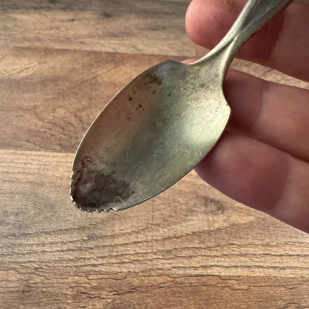 Wm Rogers MFG Co Grapefruit Spoon Grapefruit Lines Pattern