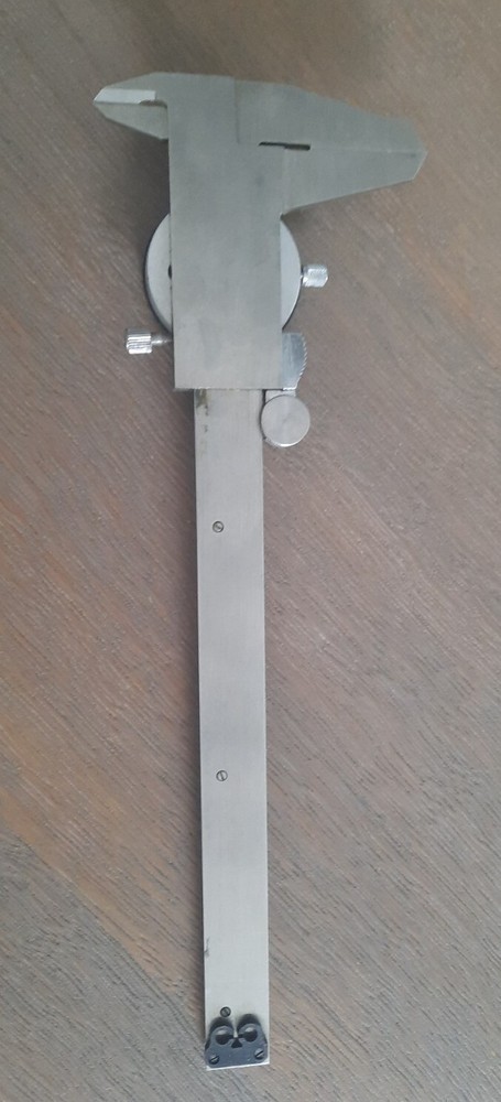VTG Stainless Hardened Dial Caliper 6" Long Shock-Proof Machining Tool