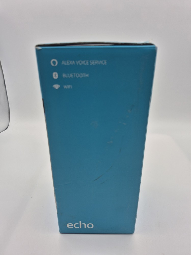 Amazon Echo 2nd Generation Smart Speaker with Dolby Heather Grey New Open Box
