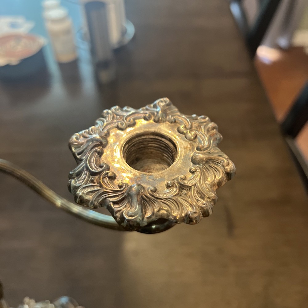 Antique Candlesticks (believed Sterling)