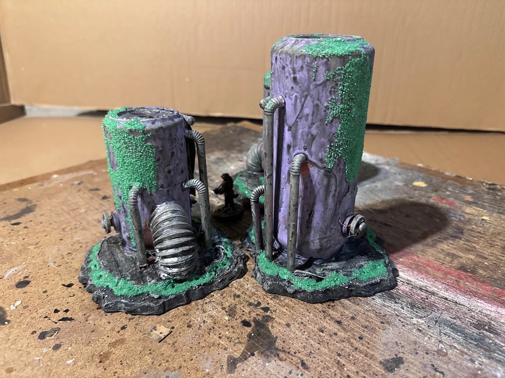 Sci-Fi Terrain pieces .20 – Tabletop Gaming scratch built.