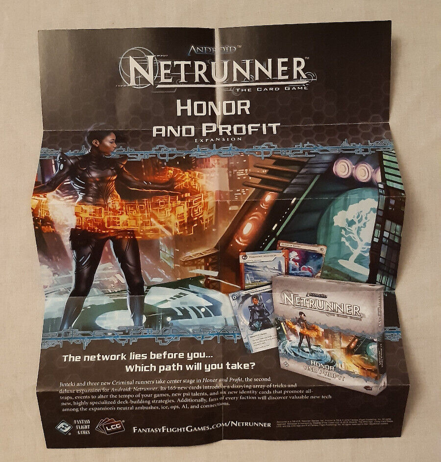 Android Netrunner, Upstalk, Lunar Cycle data pack, cards+leaflet, ENG
