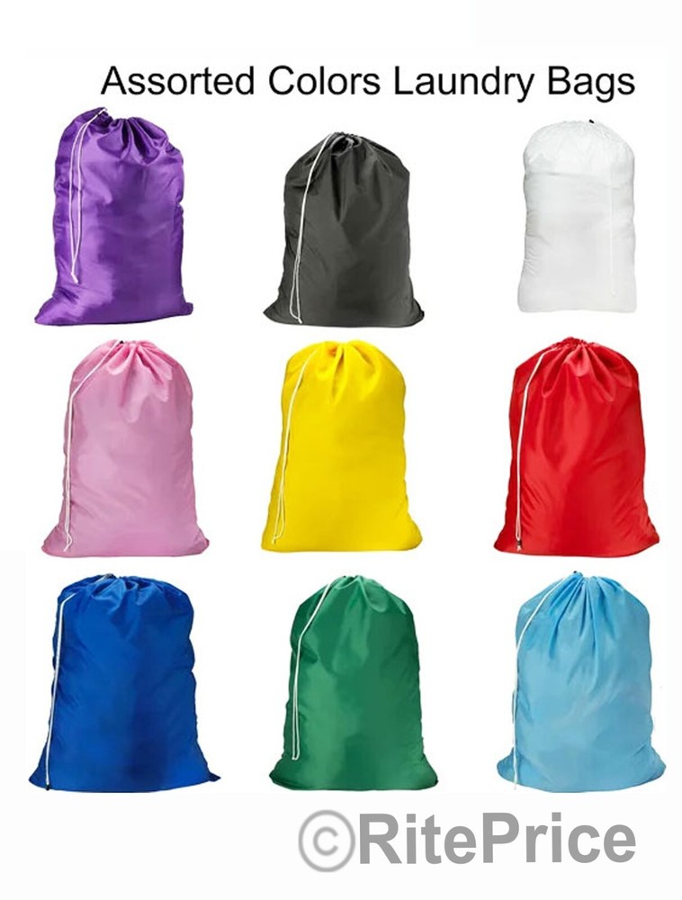 Large 29"X40" Laundry Bag Washable Heavy Duty Locking Drawstring Bag (2 Pack)