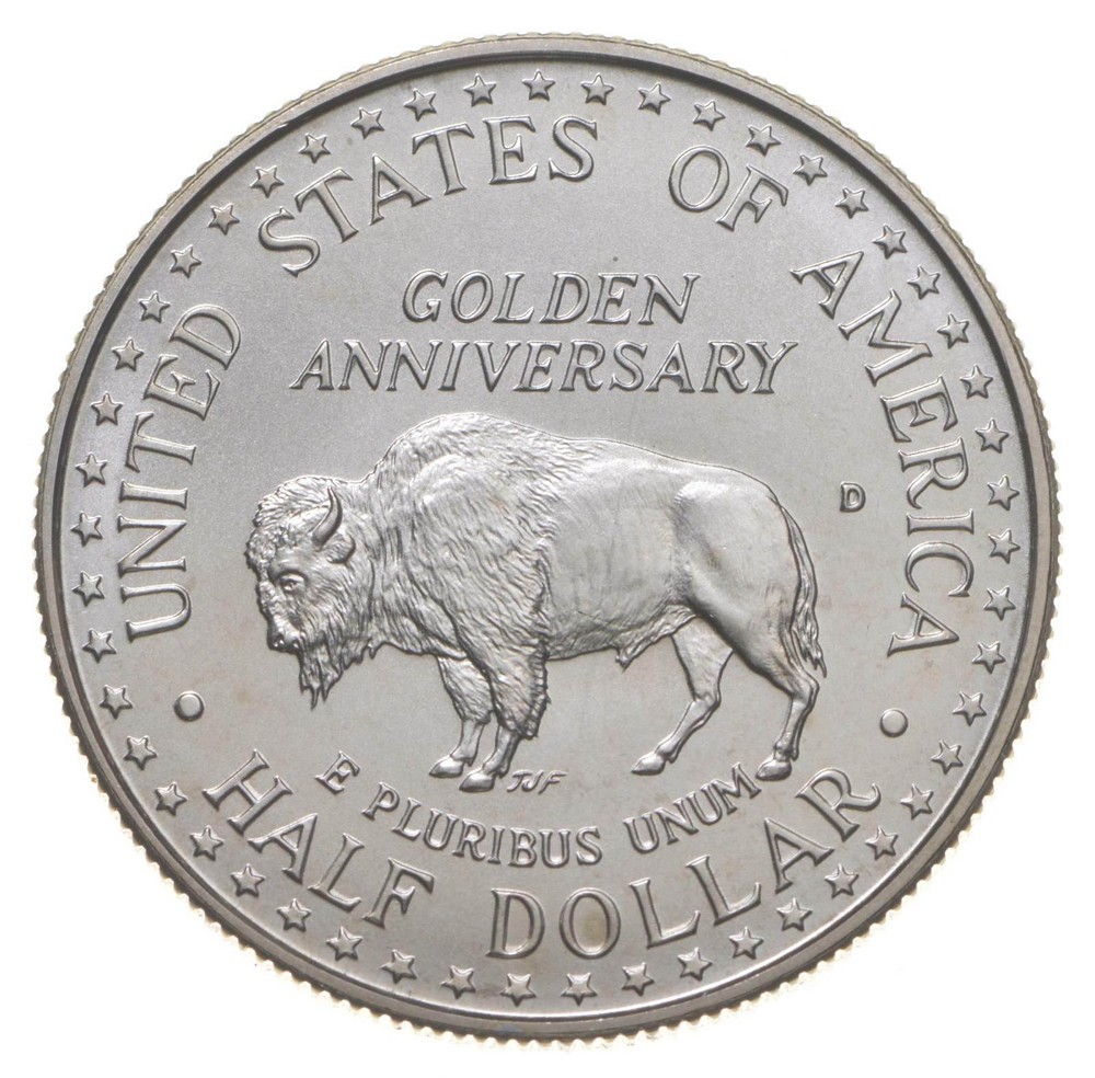 1991 Unc Mount Rushmore Bicentennial - Commemorative Half Dollar