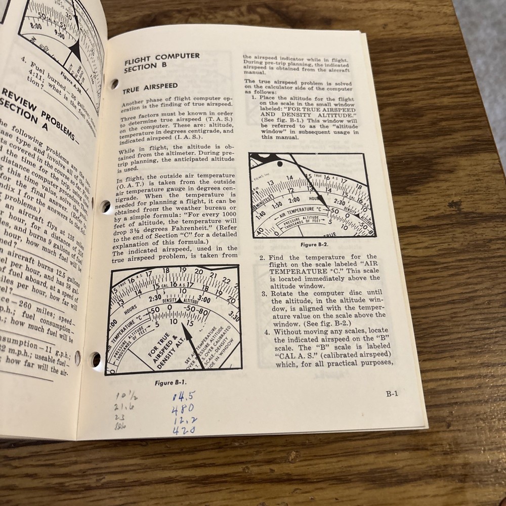 Sanderson Films Inc Aviation Visual Aids: Flight Computer Private 1963