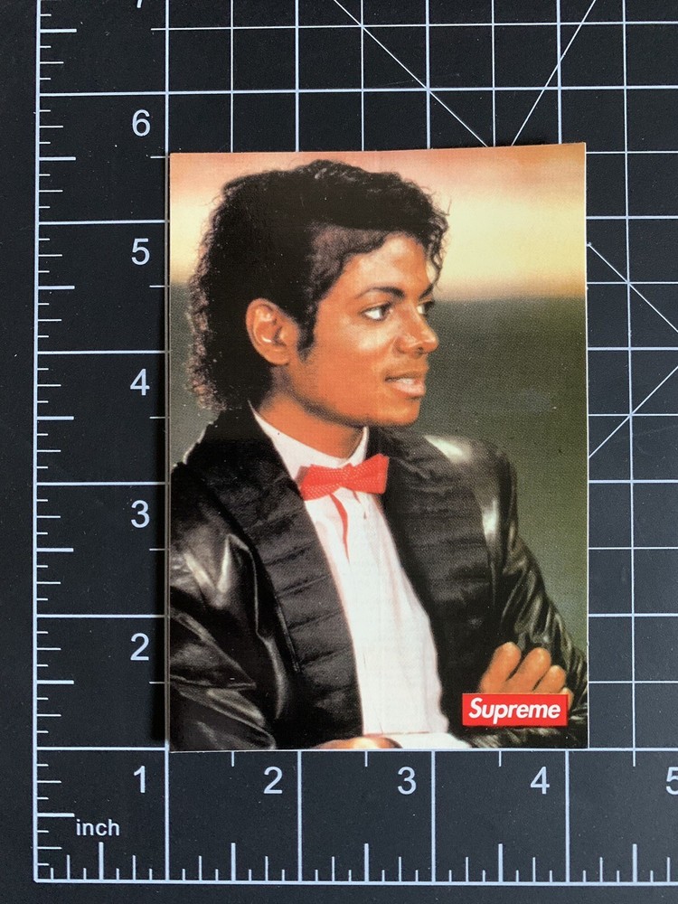 Supreme Michael Jackson Sticker 100% Authentic SS17 Season