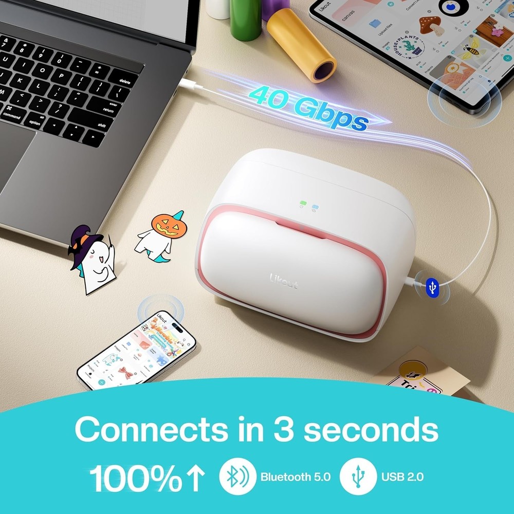 Glee Vinyl Cutter Machine - Portable & Precise