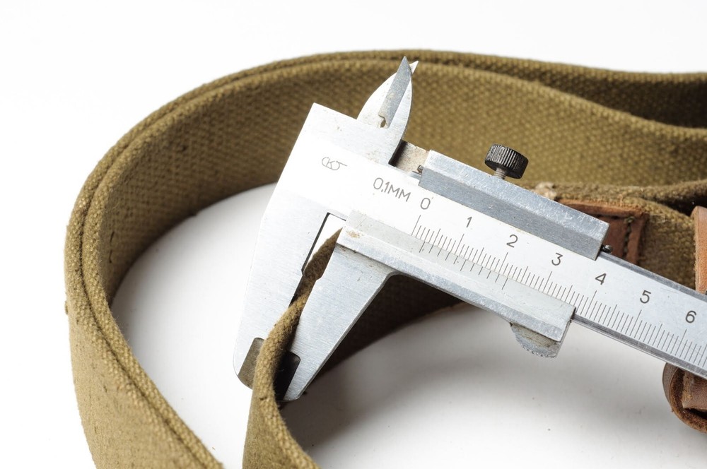 Army adjustable webbing belt for reenactment