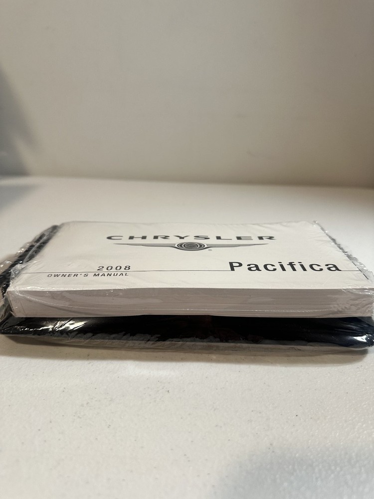 2008 Chrysler Pacifica Owner's Manual Set