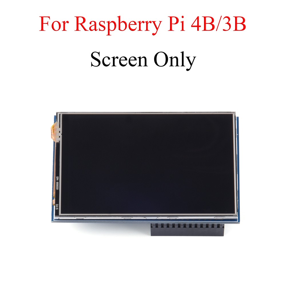 3.5 inch Touch Screen + ABS Case Enclosure For Raspberry Pi 4 Model 4B/3B