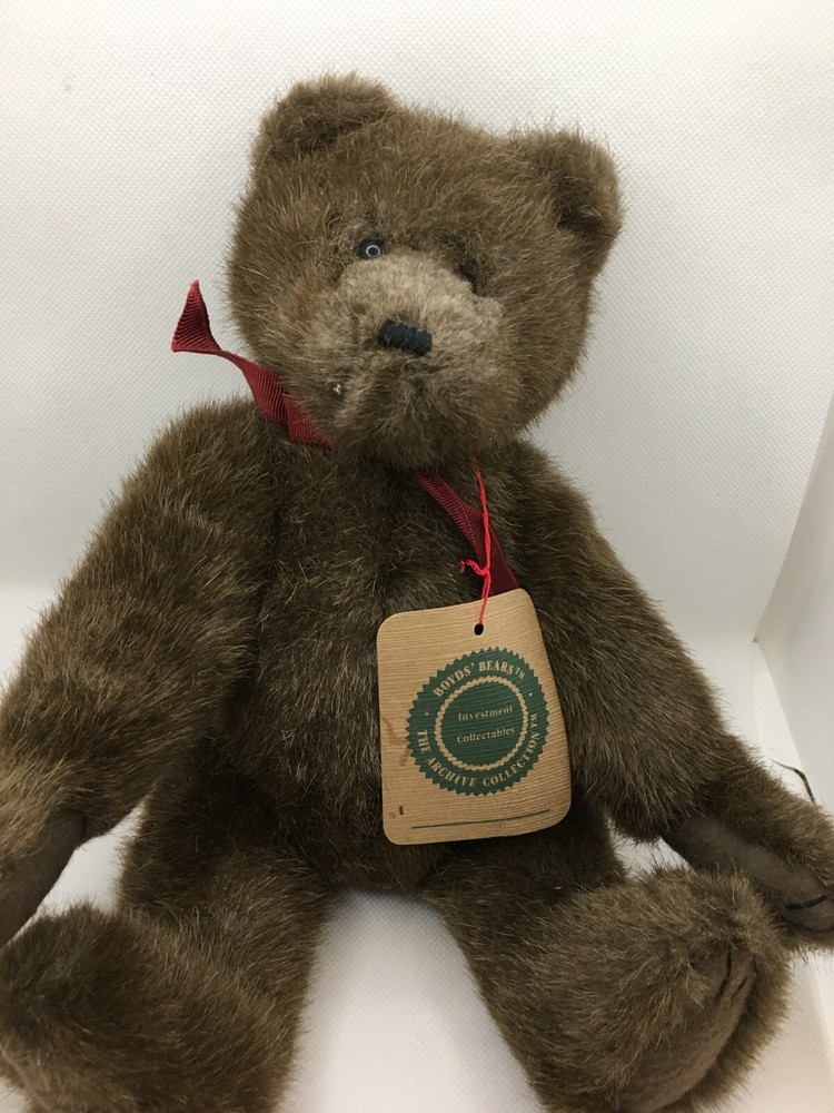 Boyd's Bear Dk Brown Jointed 8" Plush