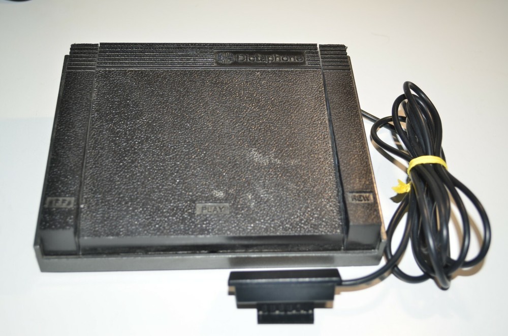 Dictaphone Foot Control Pedal FF/PLAY/REW Working Condition