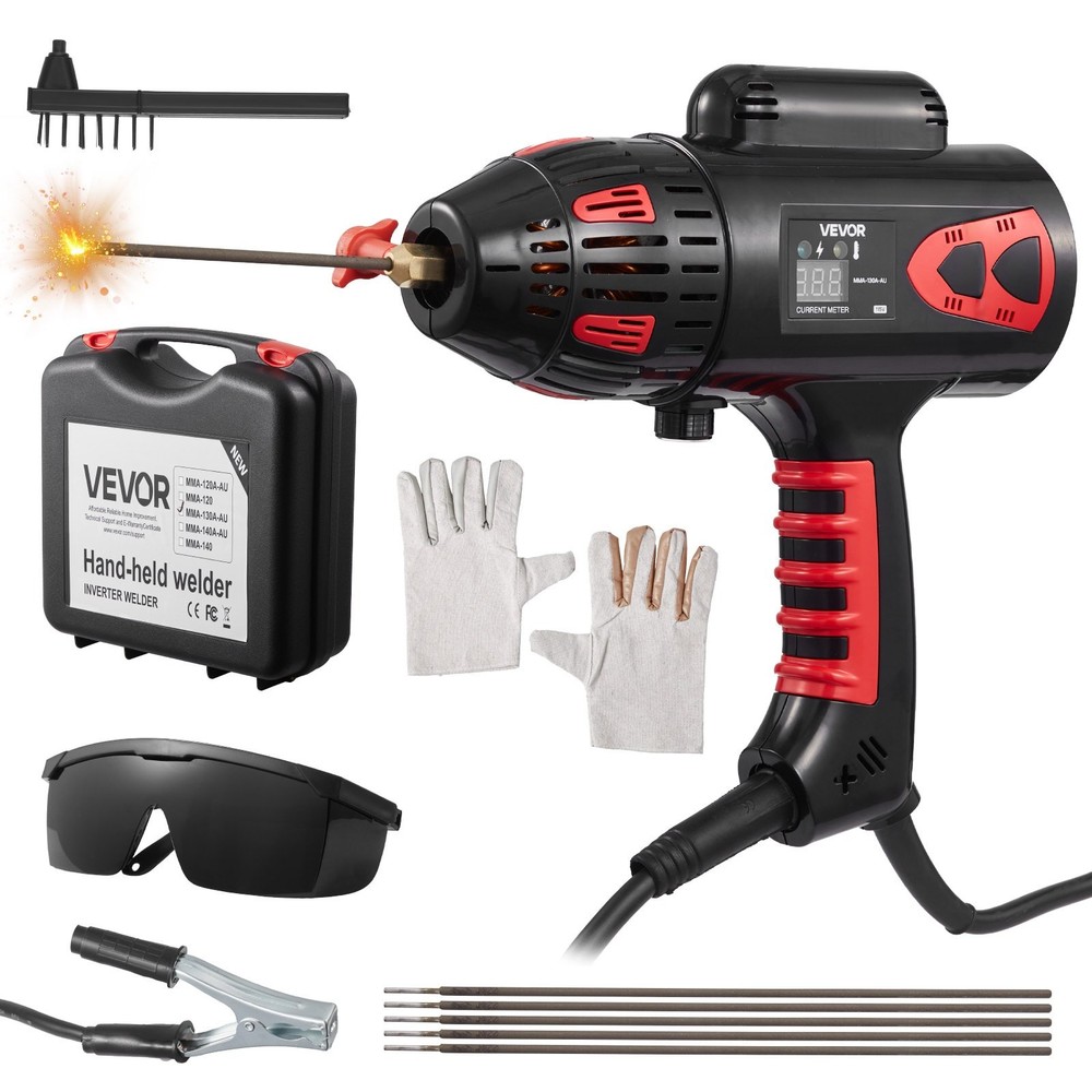 Portable Handheld Welding Machine 20 - 130A Portable ARC Welder Stepless C