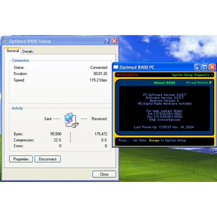 Orban OPTIMOD-FM 8400 Digital Rack Mount Dynamic Range Processor