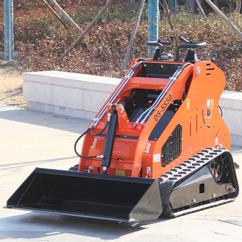Free delivery.Mini crawler loader.13.5HP gasoline engine.Equipped with radiator