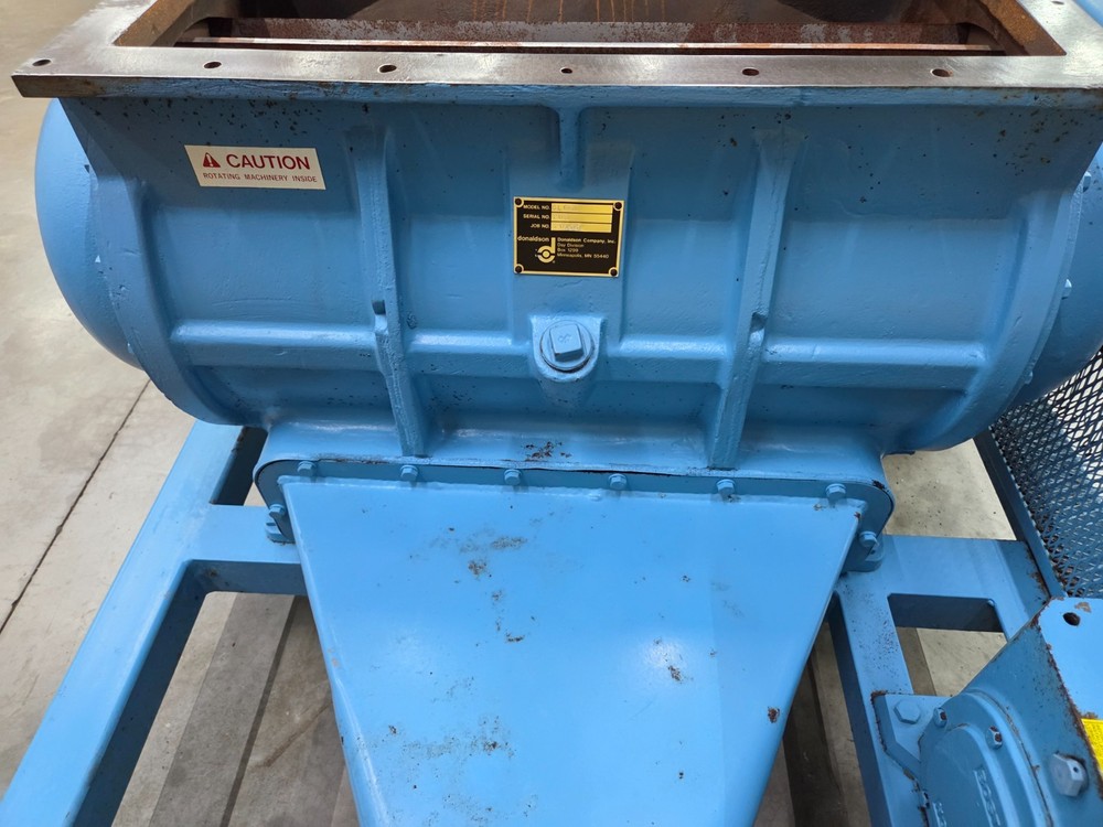 Donaldson Rectangular Rotary Air Lock Feeder 12" x 25" Valve, CLF-3