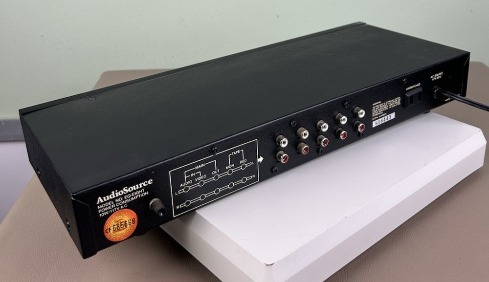 AUDIOSOURCE EQ EIGHT EQUALIZER