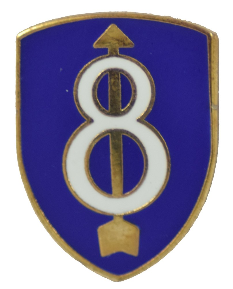 8TH DIV HAT PIN