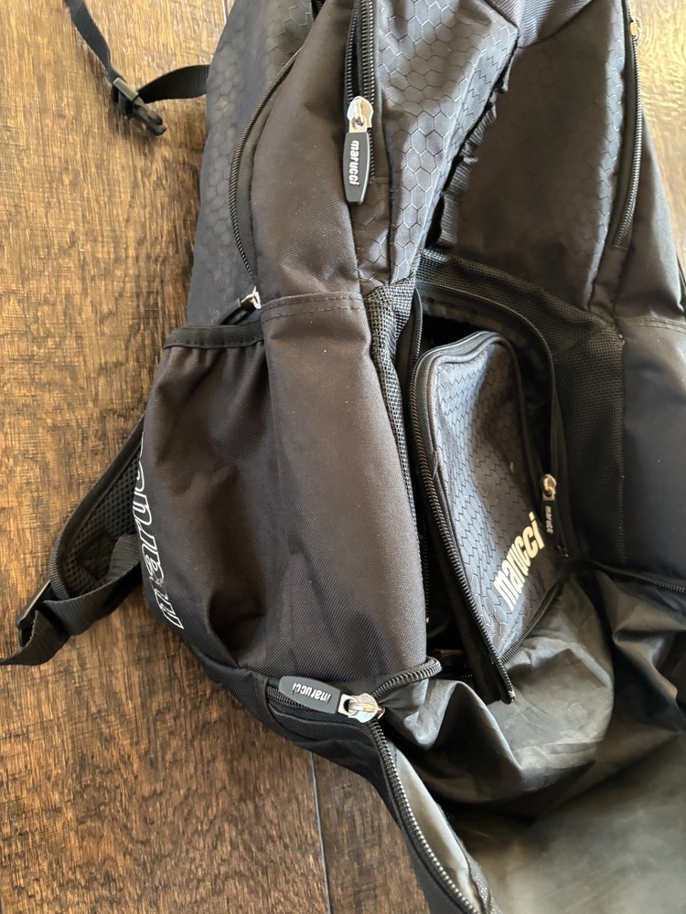 Marucci Baseball Or Softball Backpack Black Bag