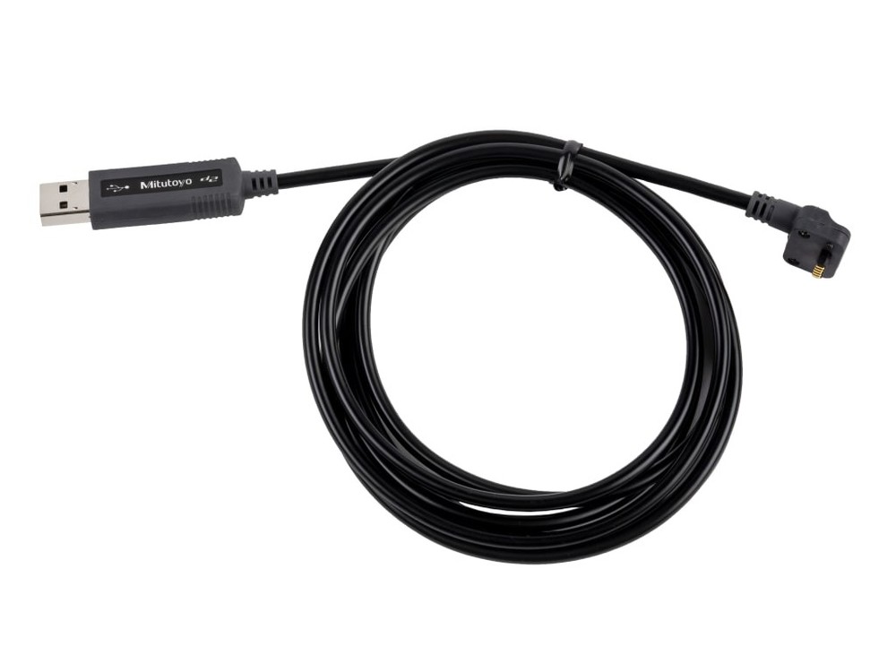 Mitutoyo 06AFM380B - (USB-ITN-B) USB Direct Cable, Waterproof with Data Switch,