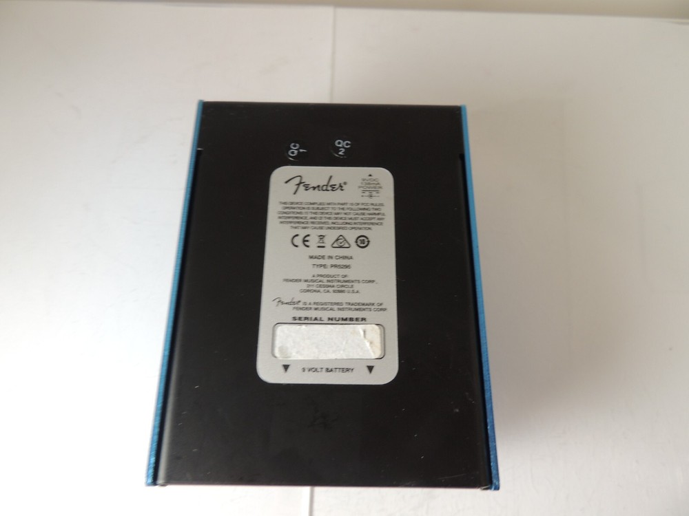 Fender Mirror Image Delay Effects Pedal Free USA Shipping