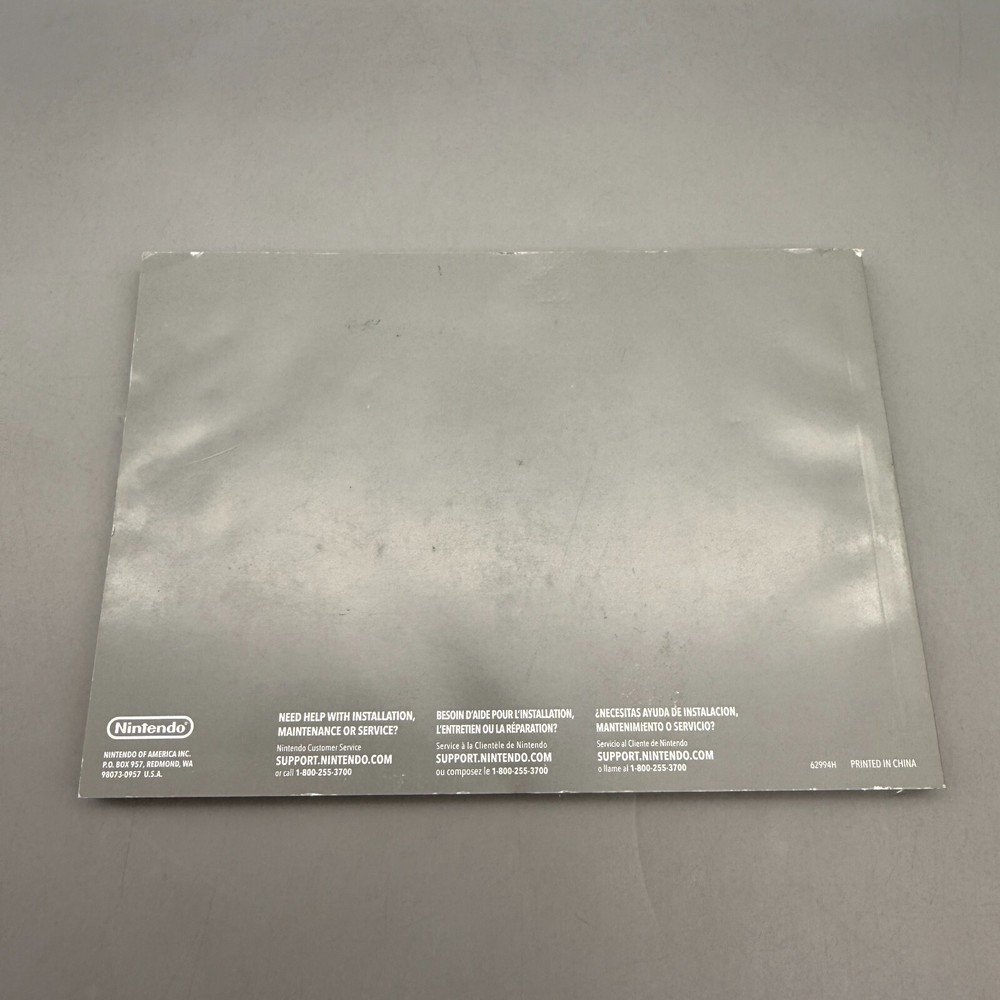 Nintendo Wii Operations Manual System Setup Channels & Settings and MotionPlus