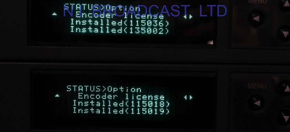 Fujitsu ip-9610 dual encoder (2x encoder cards installed, HDSDI h.264 etc)