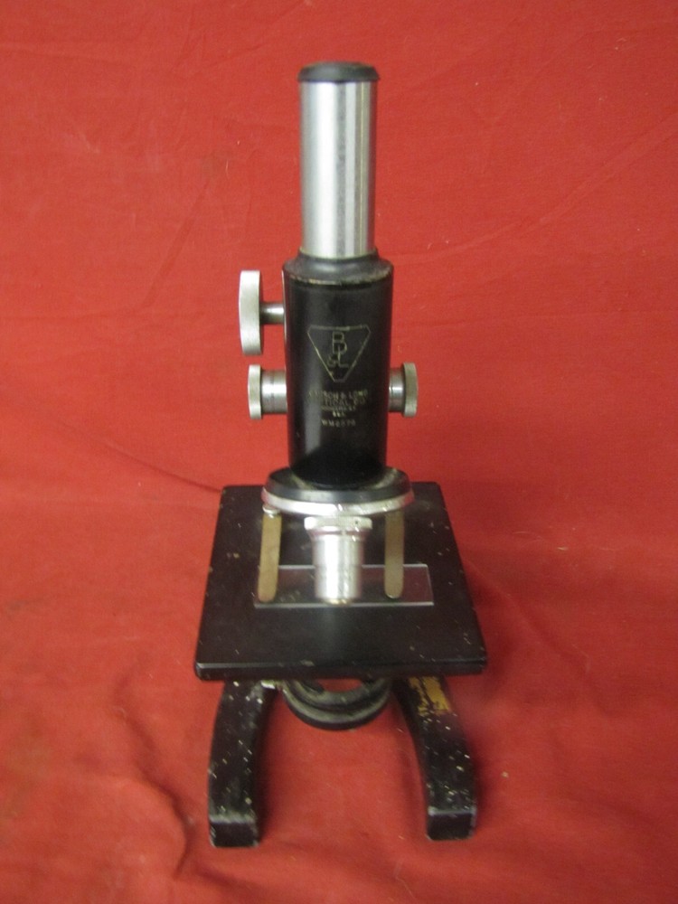 Vintage USA made Bausch & Lomb Microscope