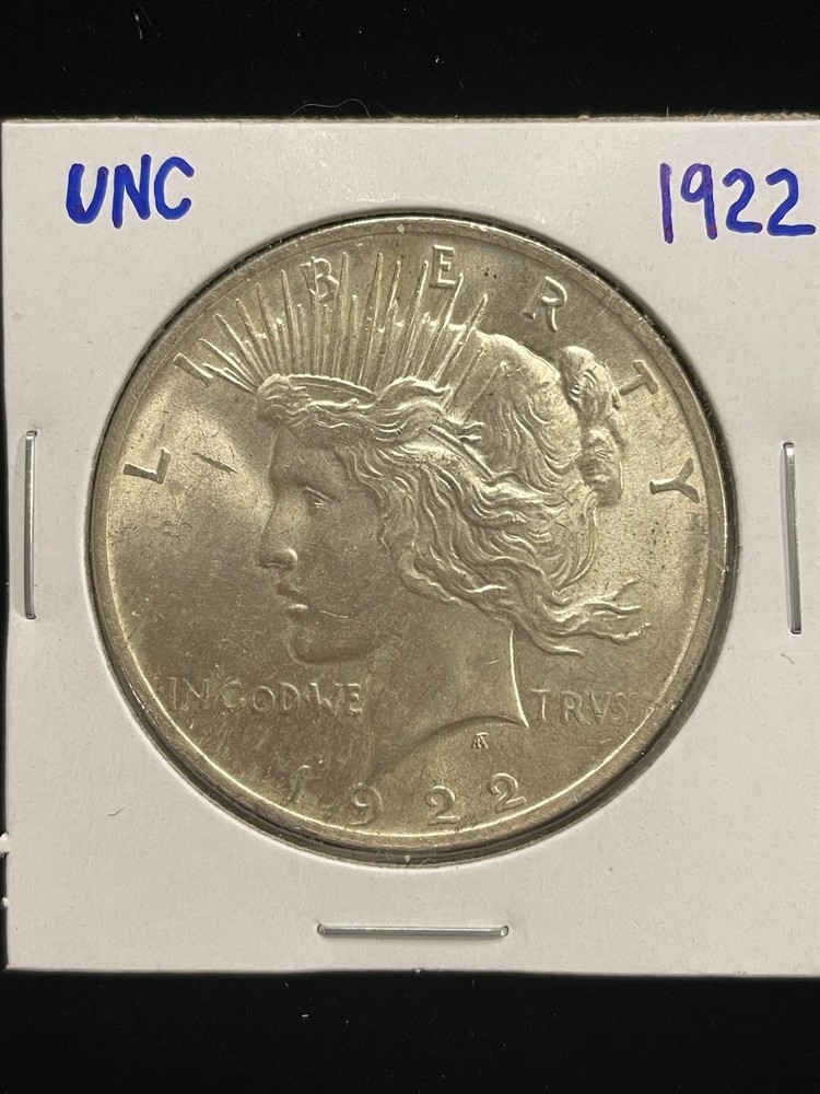 1922 P Peace Silver Dollar  UNC