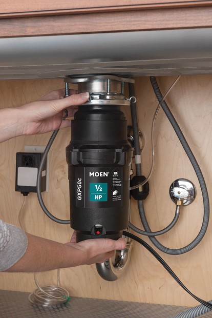 Moen ARC-4200 Garbage Disposal Air Switch Controller Base Single Outlet - Chrome